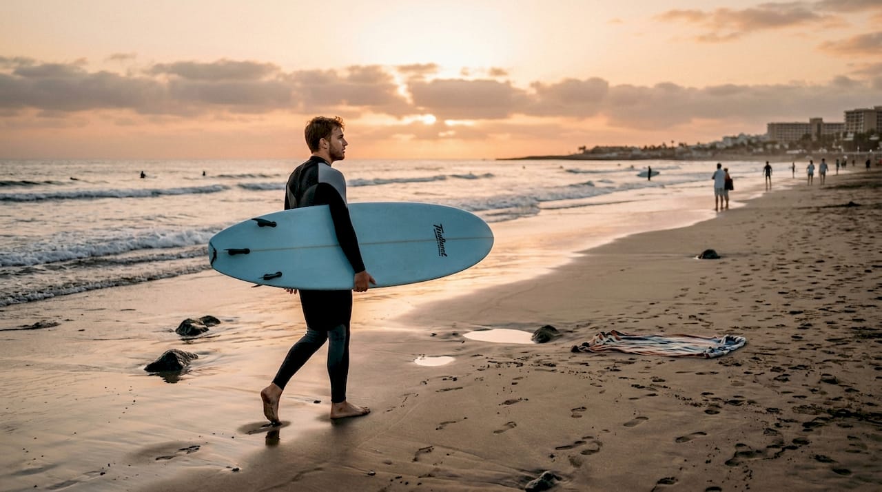 En este momento estás viendo Cómo surfear en playa de las américas: guía para principiantes