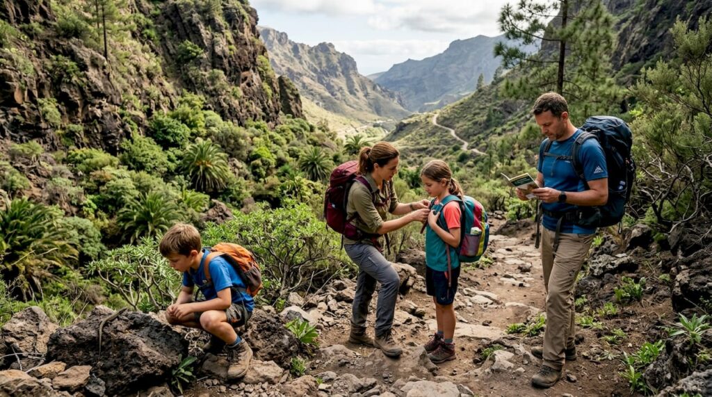 Excursión familiar por el Barranco del Infierno en Tenerife