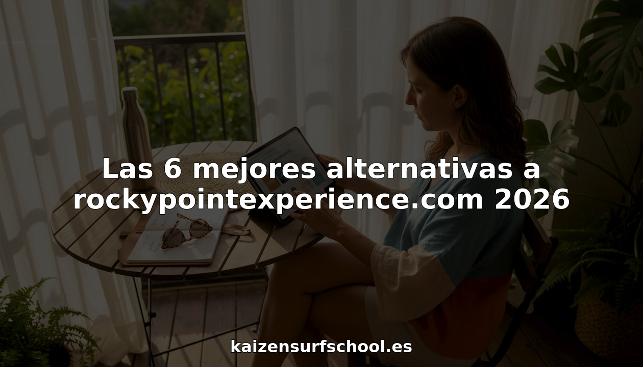 En este momento estás viendo Las 6 mejores alternativas a rockypointexperience.com 2026